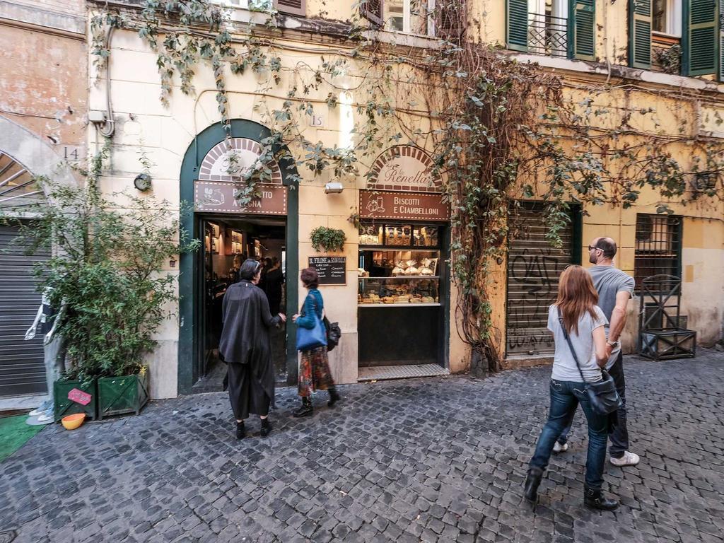 Ferienwohnung Ancient Trastevere Vespa Loft Rom Exterior foto