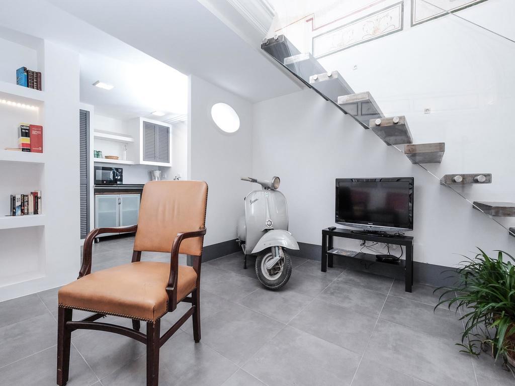 Ferienwohnung Ancient Trastevere Vespa Loft Rom Exterior foto