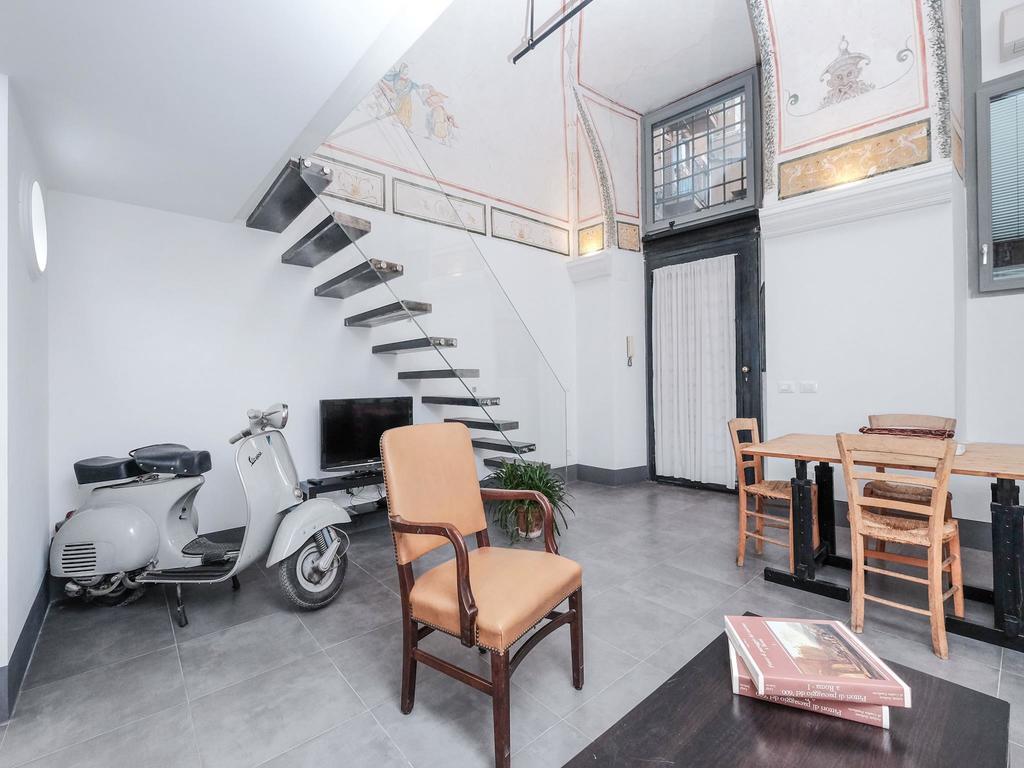 Ferienwohnung Ancient Trastevere Vespa Loft Rom Exterior foto